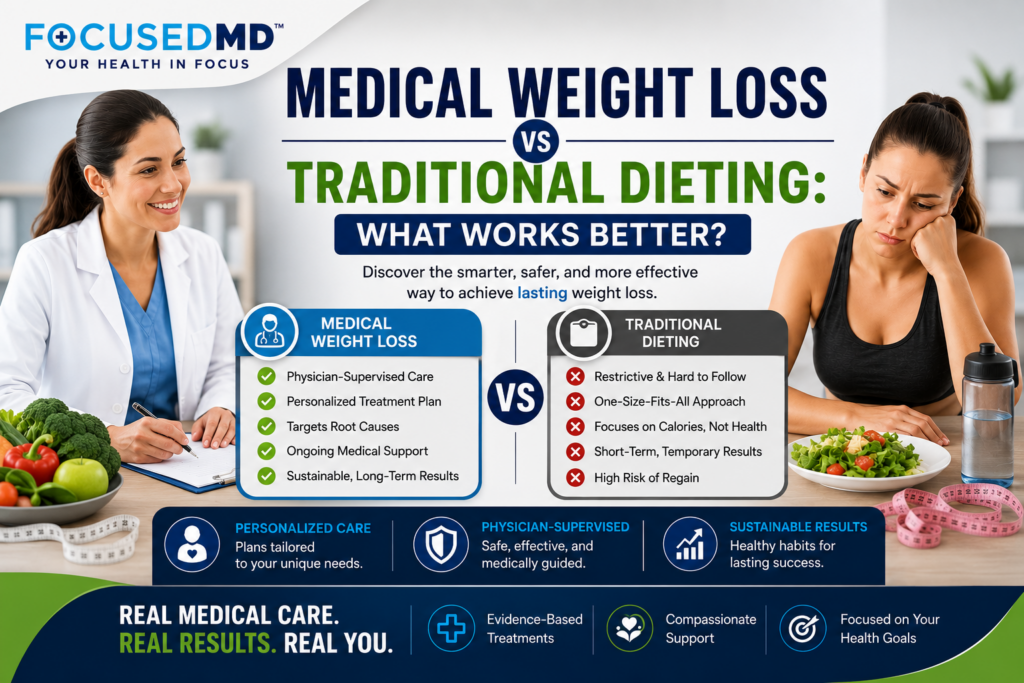 Medical Weight Loss vs Traditional Dieting